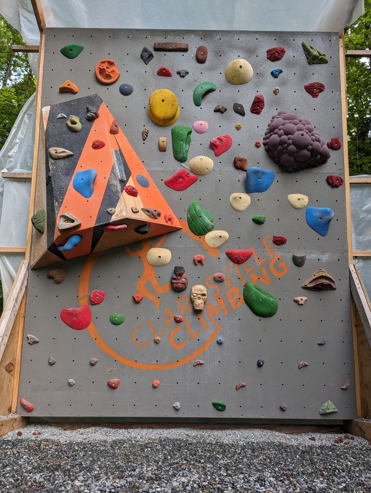 Easy - Fixed 15 Degree Climbing Wall Build Plans