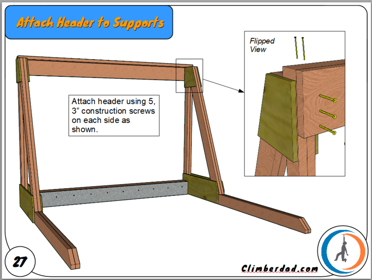 Simple Adjustable Climbing Wall Build Plans, Suspended and Freestanding